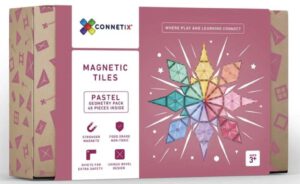 Connetix Magnetbausteine Pastel Geometry Pack - 40 Teile