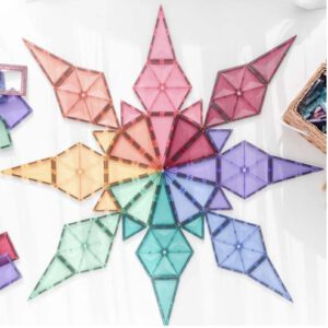 Connetix Magnetbausteine Pastel Geometry Pack - 40 Teile- Beispiel