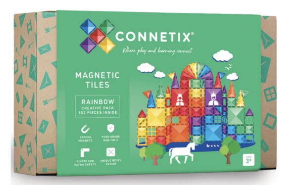 Connetix Magnetbausteine Rainbow Creative Pack - 102 Teile