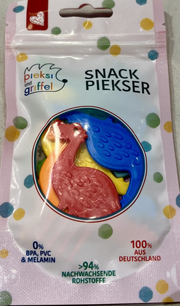 Pieksi und Griffel Snackpiekser -7teilig