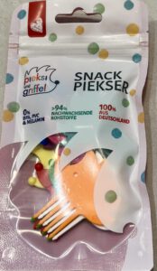 Pieksi und Griffel Snackpiekser -10teilig