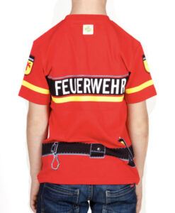 Feuerwehrmann T-Shirt - Kidsshirt Rückseite